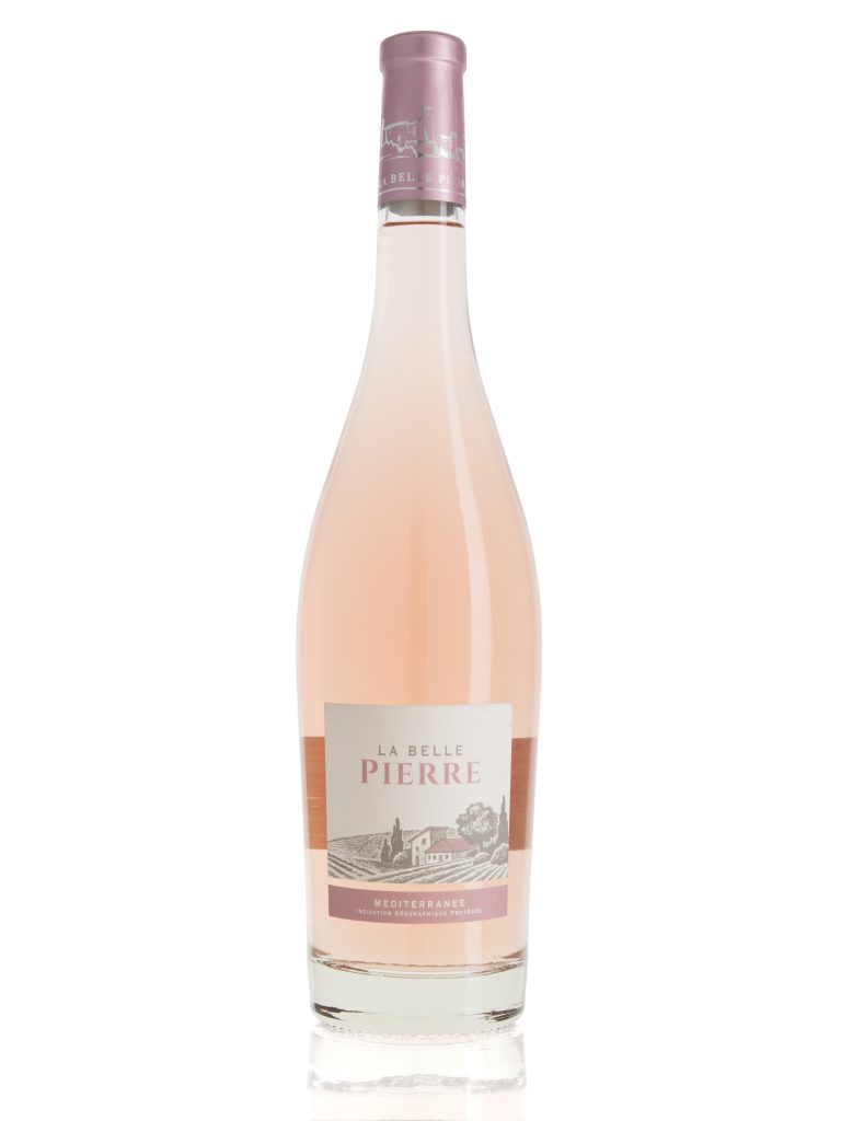 La Belle Pierre Vins de Pays du Gard Rosé 2022 - Wine Goblet